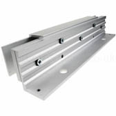 Glass door brackets