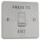 Plastic exit button PB1N